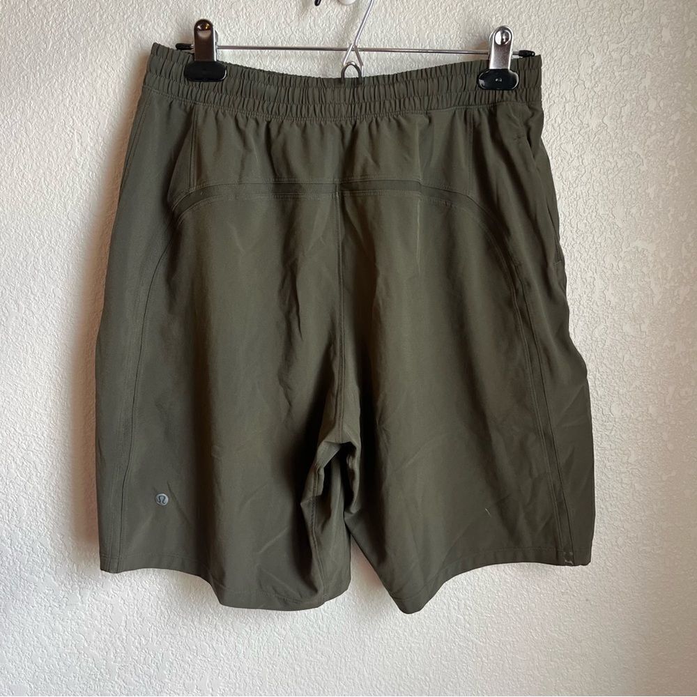 Lululemon Pace Breaker Short 9” Unlined Army Green